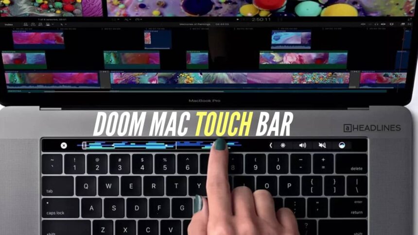 play doom on mac touch bar Text and mac book