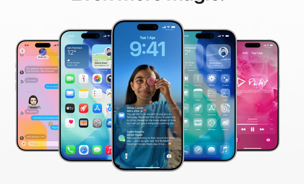 liquid Glass Effect from iOS 26