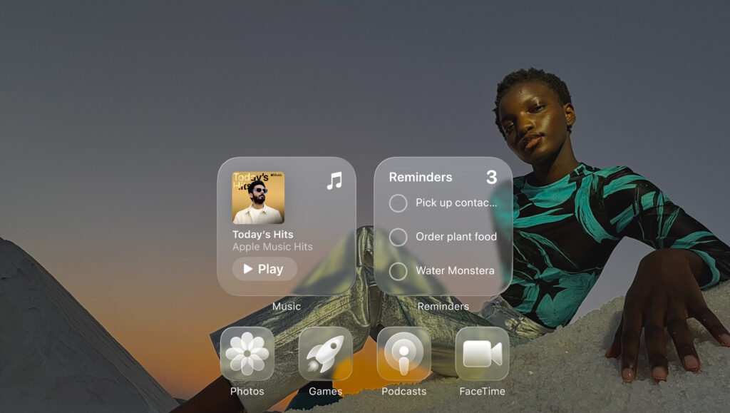 Liquide Glass Effect in ios 26
