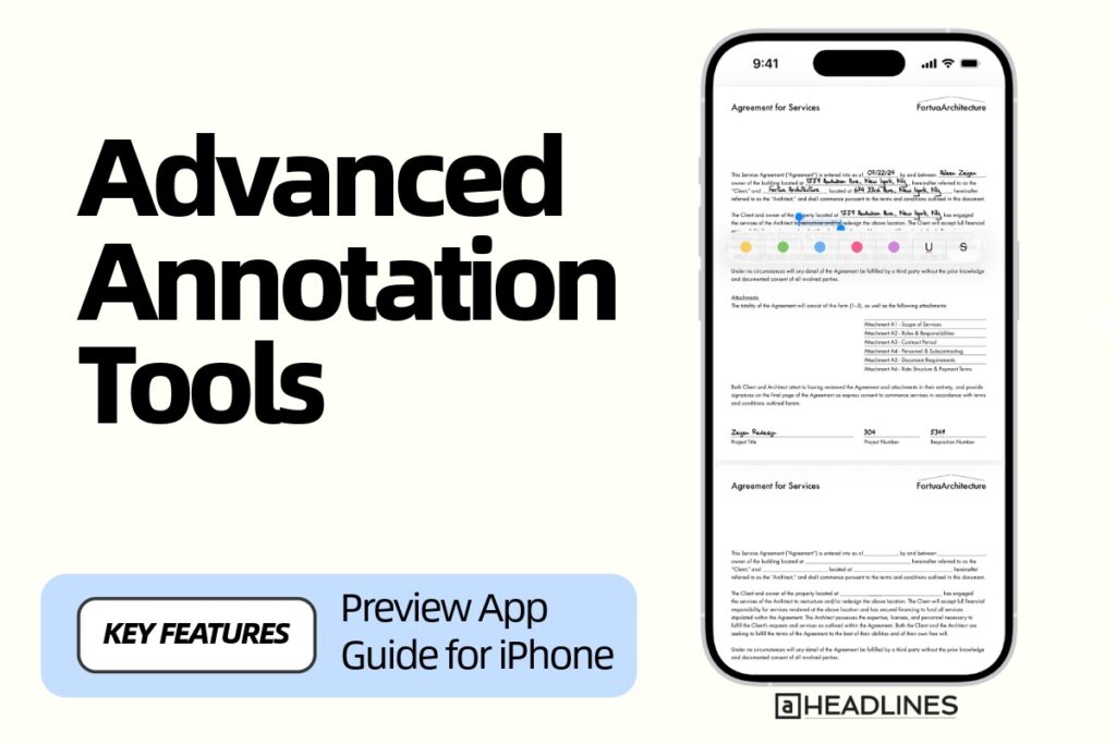 Highlight, underline, or strike through text in PDFs using Preview on iOS 26