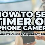 how to set timer on iphone camera