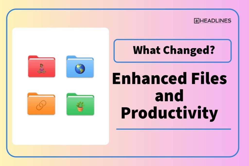 Enhanced Files app in iPadOS 26 with better organization and productivity features