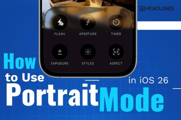 How to use Portrait Mode in iOS 26 with new Camera app controls on iPhone