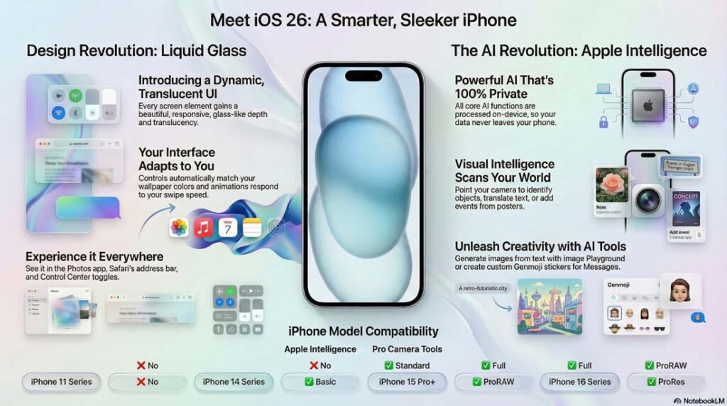 Meet iOS 26 and Apple Intelligence feature