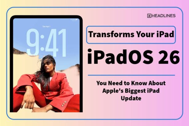 iPadOS 26 update preview highlighting Apple’s biggest redesign and productivity boost