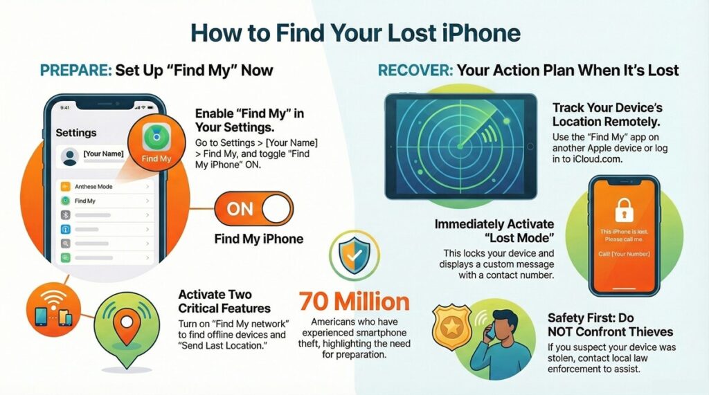 Find iphone visual presentation