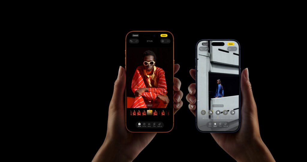 Close-up of iPhone 17 Pro Max rear camera lenses