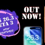 26.3 beta 3 announcement