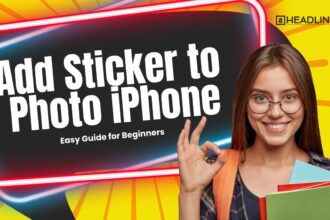 Add sticker to photo on iPhone using the Photos app with a simple step-by-step beginner guide