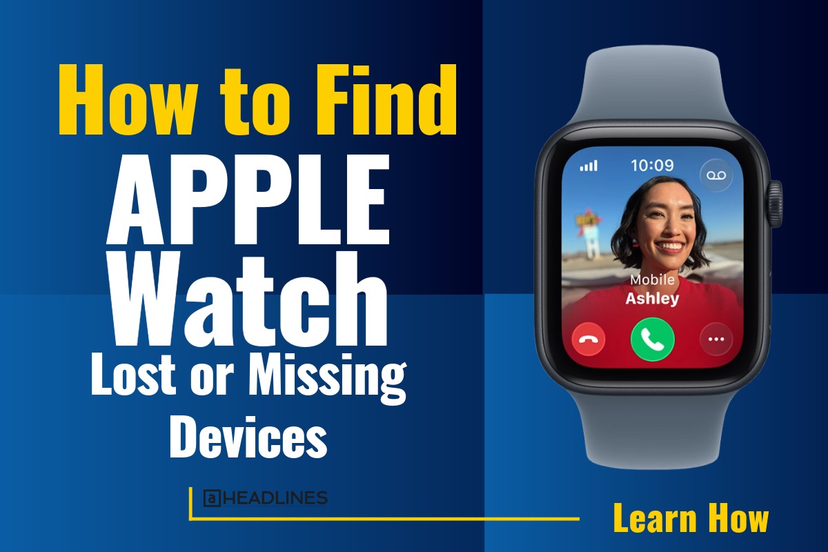 Hero image of how to find apple watch if lost