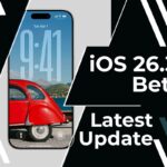 iPhone lock screen shown in iOS 26.3 beta 2 latest update highlighting the new fluid time design and interface changes