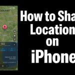 How to share location on iPhone using Apple Maps with pinned location and map preview