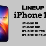 iPhone 18 lineup including iPhone 18, 18E, Pro Max and Fold models