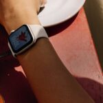 Apple Watch screen interface showing apps and information before performing a reset