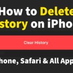 how to delete history on iPhone safari and apps clear history button guide