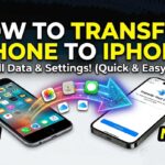 how to transfer iphone to iphone all data settings quick start method