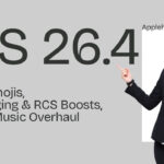iOS 26.4 update features including RCS messaging, new emojis and Apple Music overhaul