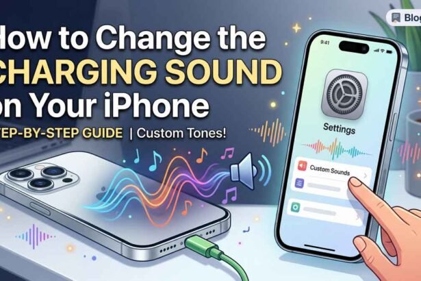 How to change the charging sound on your iPhone using custom sound settings step by step