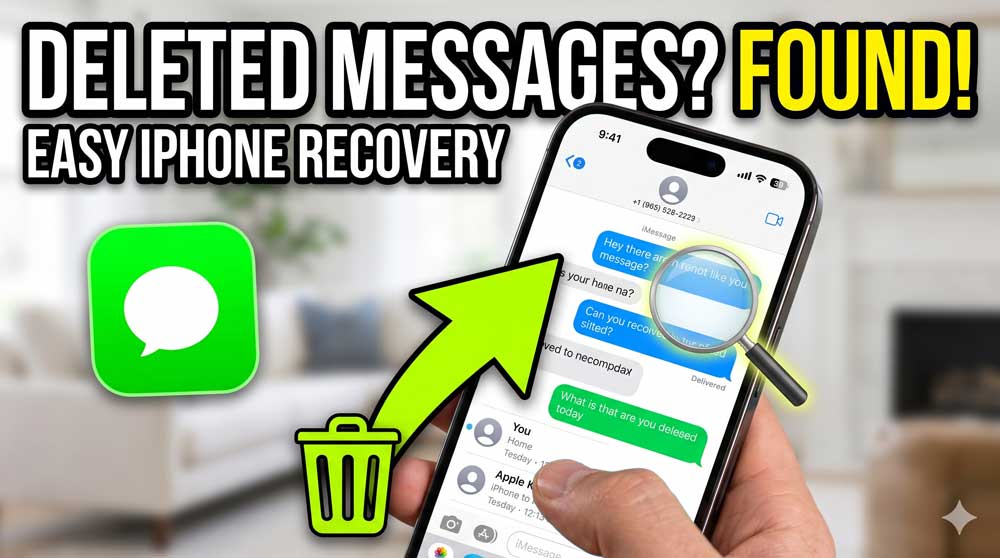 how to find deleted messages on iphone recovery guide ios deleted texts found