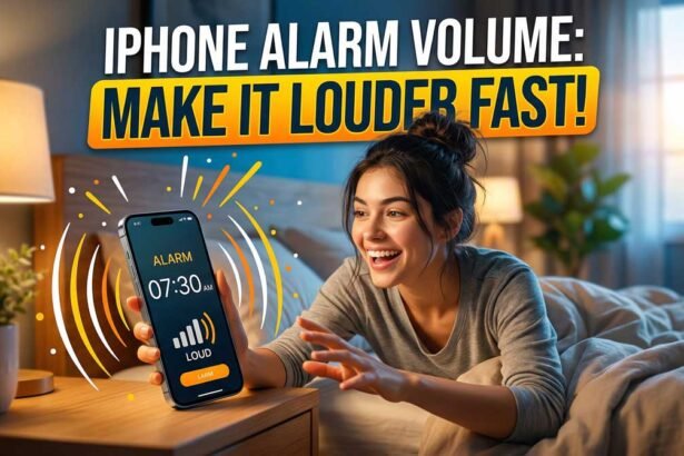 how to make alarm louder on iphone increase alarm volume fast ios guide
