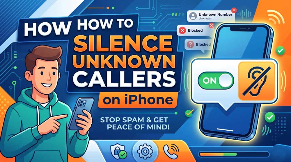 silence unknown callers iphone stop spam calls ios guide 2026