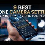 best iphone camera settings 2026 for professional quality photos