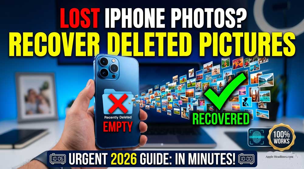 how to find deleted photos on iphone and recover lost pictures quickly in 2026 guide