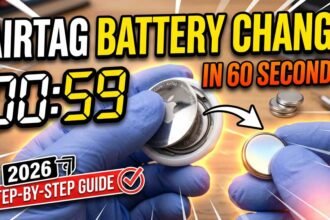 how to change airtag battery in 60 seconds step by step guide