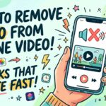 how to remove audio from iphone video step by step guide