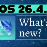 iOS 26.4.1 update what’s new screen with iCloud fix and features overview