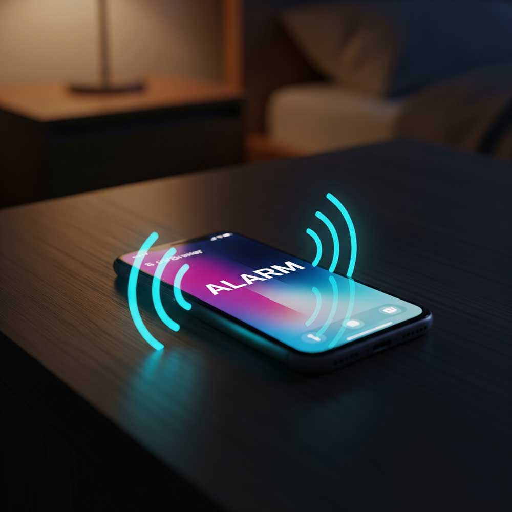 iphone alarm volume loud sound increase alarm loudness ios settings