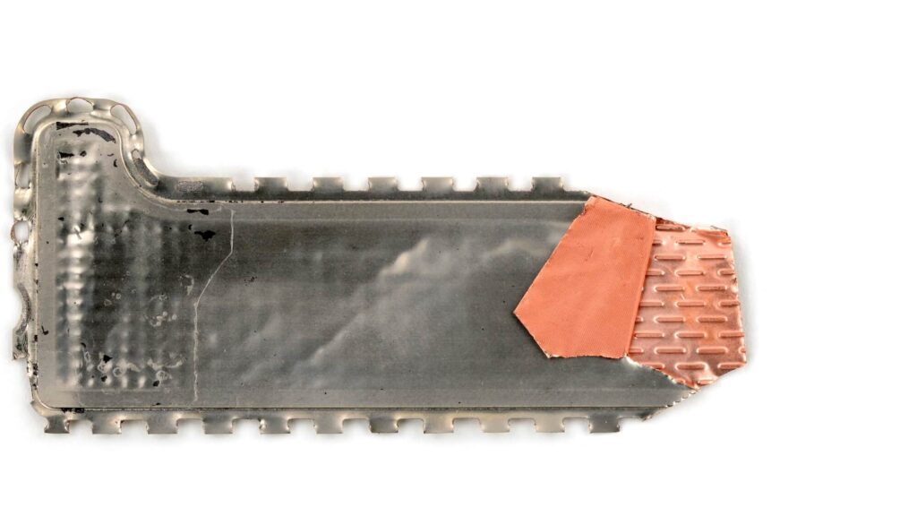 real iPhone 17 Pro vapor chamber internal cooling component with copper heat spreader
