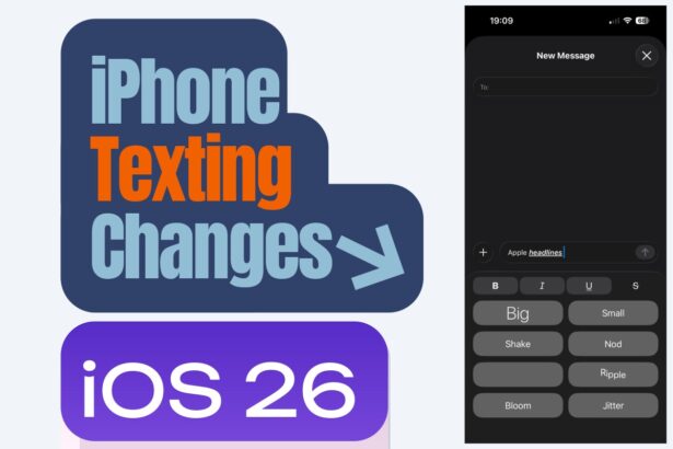 Apple iPhone Texting Changes in iOS 26 – New Features Explained