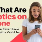 What are haptics on iPhone complete guide with user holding smartphone