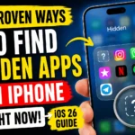 Find hidden apps on iPhone using iOS 26 methods with search and hidden folder
