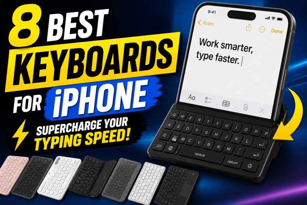 Top mobile typing accessories and smart text input apps for faster messaging on Apple devices