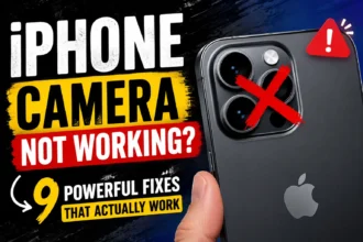 iPhone camera not working error with 9 powerful fixes that actually work on iPhone devices