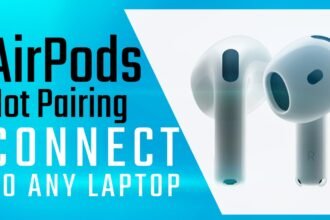 AirPods not pairing with a laptop showing how to connect AirPods to Windows or Mac in 2026.