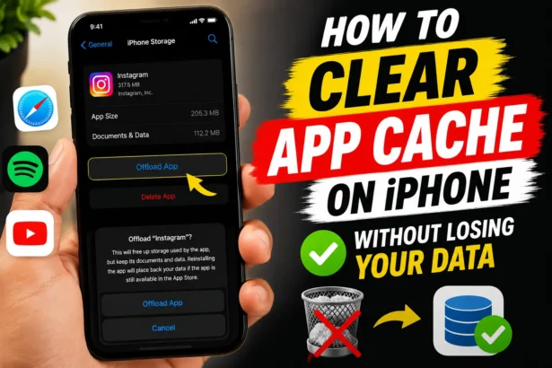 How to clear app cache on iPhone without losing your data using the Offload App feature