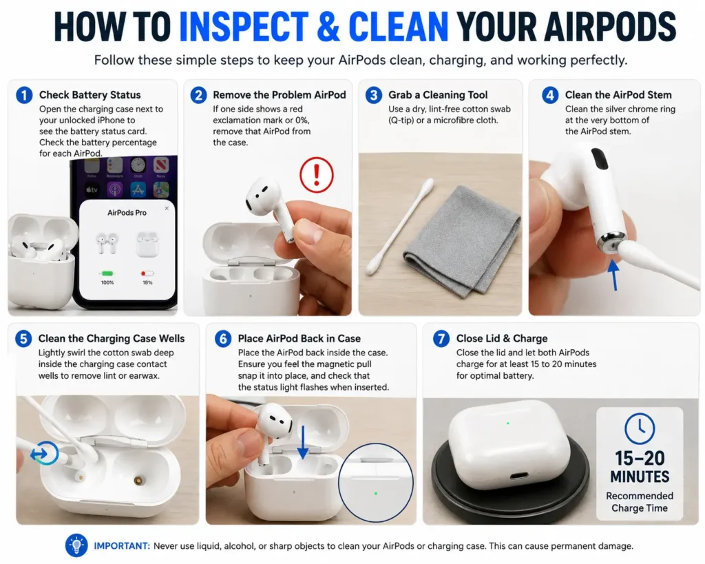 How to Inspect and Clean Your AirPods