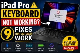iPad Pro Keyboard Not Working? 9 Fixes That Actually Work
