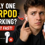 Only one AirPod working while the other is not connecting
