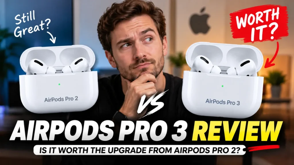 AirPods Pro 3 vs AirPods Pro 2 review comparison
