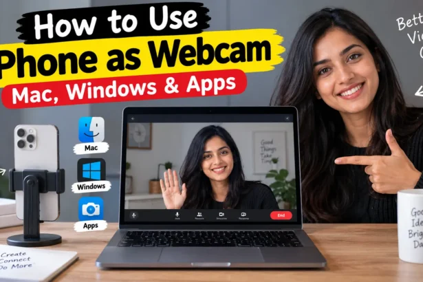 How to Use iPhone as Webcam on Mac and Windows