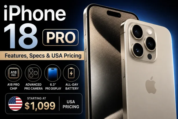 iPhone 18 Pro features, specs and USA pricing
