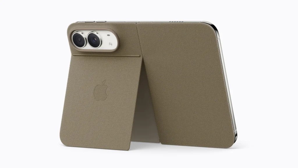 Fabric-style protective case designed for a iPhone Duo