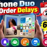 iPhone Duo pre-order delays thumbnail showing January 2027 delivery estimates and six ways to avoid the long wait. Copy alt text